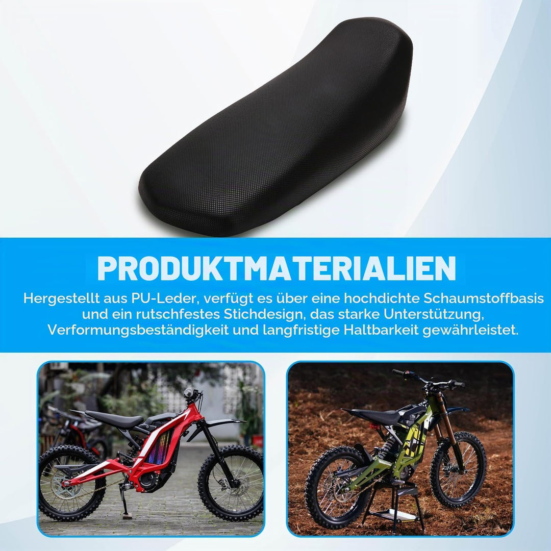 Sur Ron Sitzbezug,Motorrad Sitzbezug Dirt Bike Seat Cover Mini Fahrradsitz für Sur-Ron Light Bee Sur