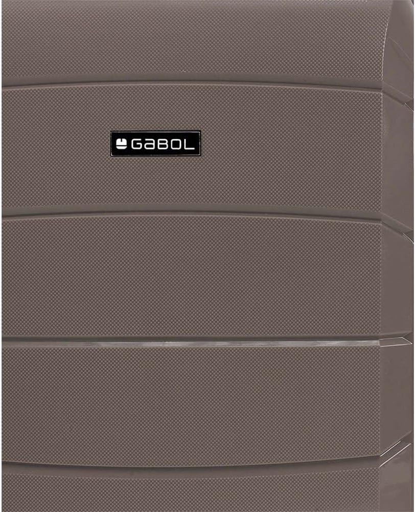 GABOL Set mit 2 Koffern C, für Erwachsene, Unisex CML Stein, CML Stein