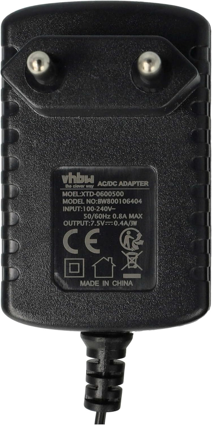 vhbw Ladekabel für Baby-Einheit kompatibel mit Philips Avent SCD510, SCD520, SCD525, SCD526, SCD530,
