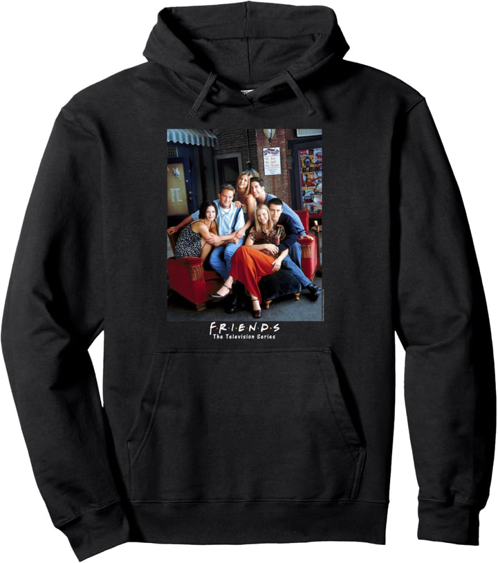 Friends Outside Couch Pullover Hoodie