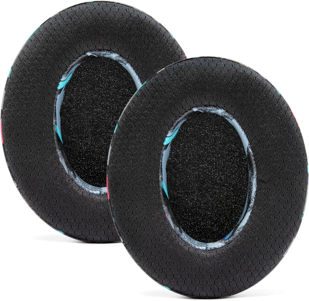 WC Freeze Hybrid Fabric Cooling Gel Ersatz-Ohrpolster – kompatibel mit HyperX Cloud, Steelseries Arc