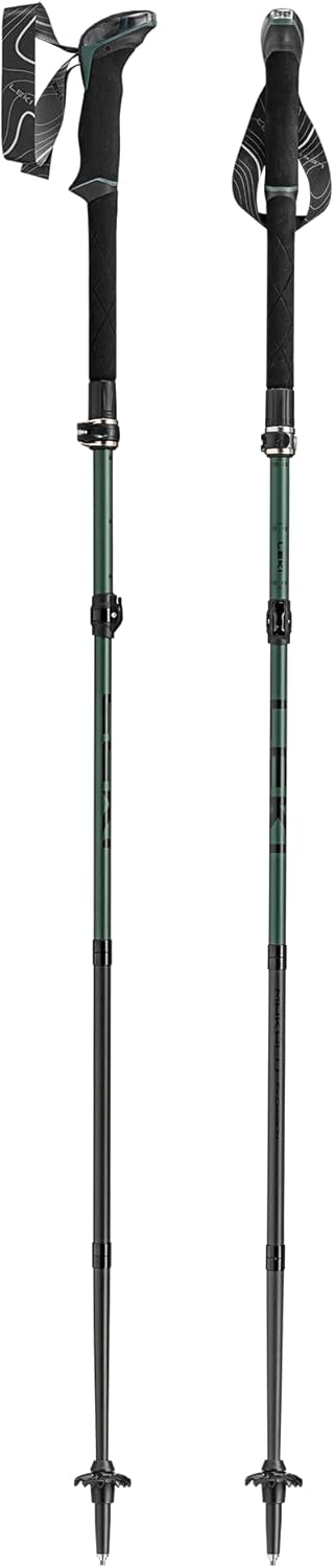 LEKI Makalu FX Carbon naturalcarbon-malachite green-black 110 - 130 cm, naturalcarbon-malachite gree