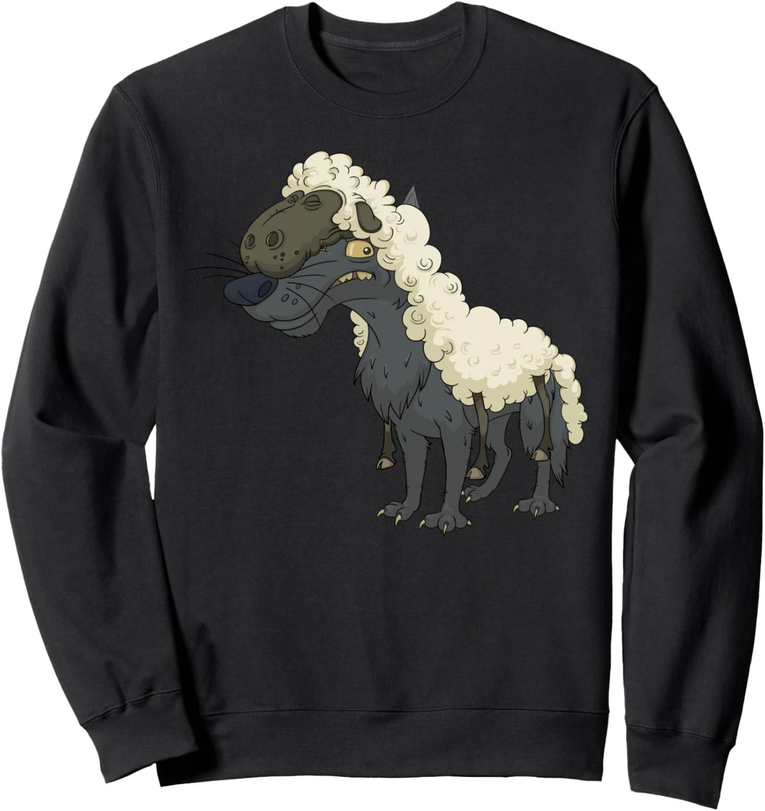 Lustig Schaf Wolf Schafzucht Schafzüchter Lamm Fun Schäfer Sweatshirt