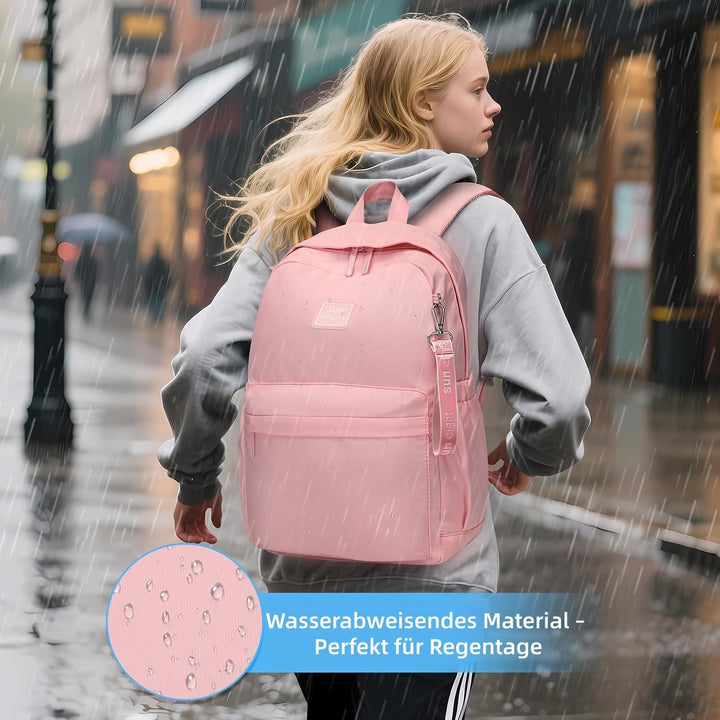 SUN EIGHT 30L Laptop-Rucksack Damen | Wasserabweisender Schulrucksack für Schule, Uni &amp; Reise, Gross