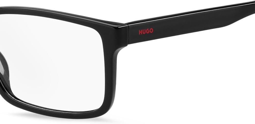 BOSS Hugo Unisex Brille Vista Hg 1262 807 55/16/145 Herren Sunglasses, 807/16 Black, 55