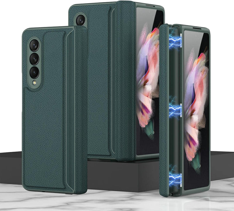 COQUE Galaxy Z Fold 3 5G Hülle, aufklappbare All-Inclusive-Hülle, klappbare Handyhülle für Samsung G