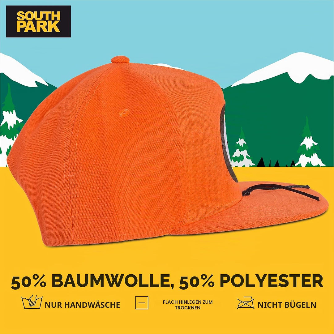 Concept One Unisex South Park Cap, Adjustable Snapback Baseball Hat with Flat Brim Baseballkappe, Ke