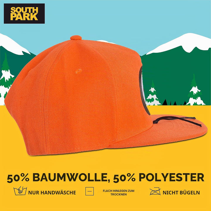 Concept One Unisex South Park Cap, Adjustable Snapback Baseball Hat with Flat Brim Baseballkappe, Ke
