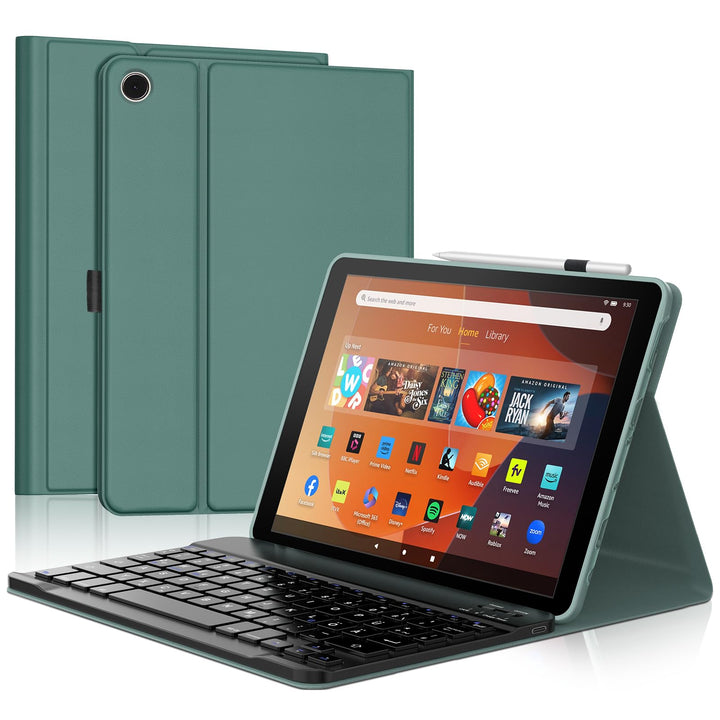 Tastatur für Fire HD 10 2023 13th /HD 10 Plus 10.1&