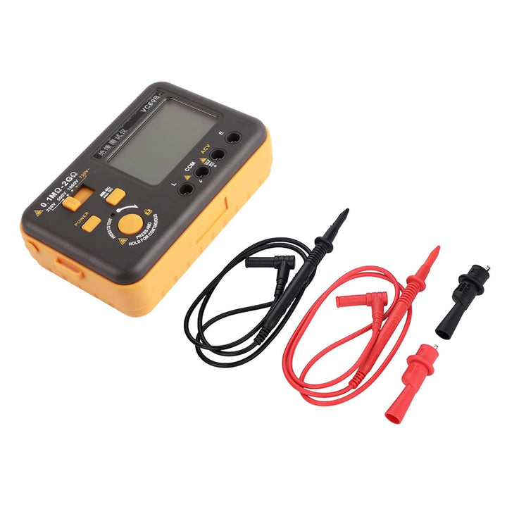 VC60B LCD Digital Megohmmeter Isolationswiderstand Tester MegOhm Meter 200MΩ / 2GΩ