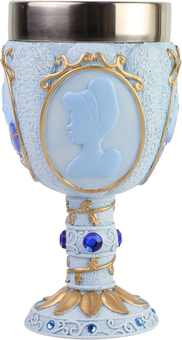ENESCO Disney Showcase Cinderella Castle Dekorativer Kelch, 18 cm, Mehrfarbig, 6007189
