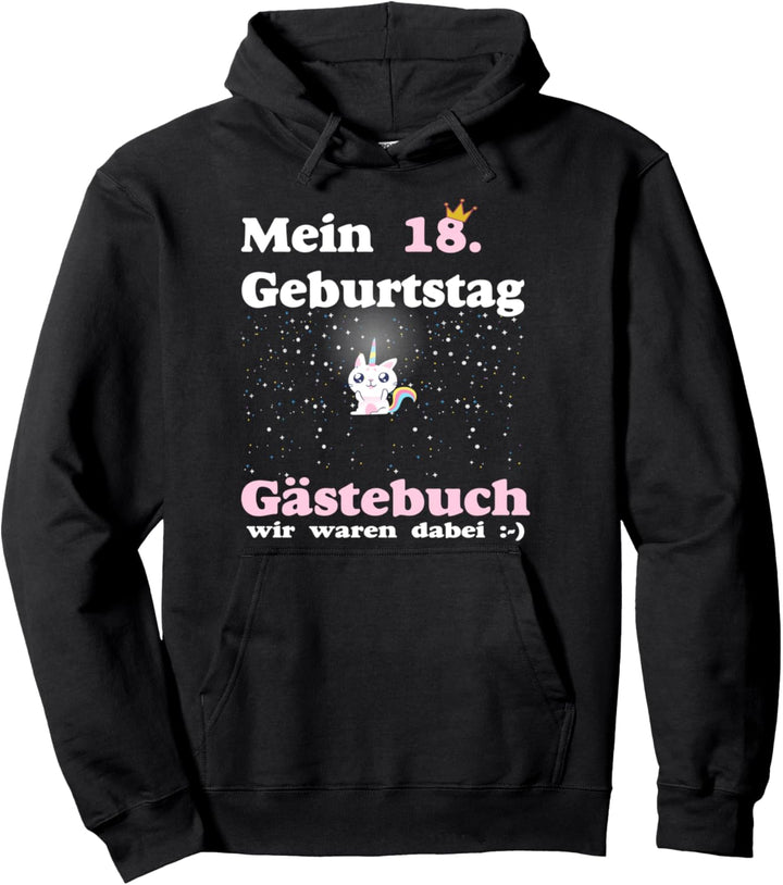 Damen 18. Geburtstag Mädchen Frauen 18 Jahre 2003 Party Pullover Hoodie