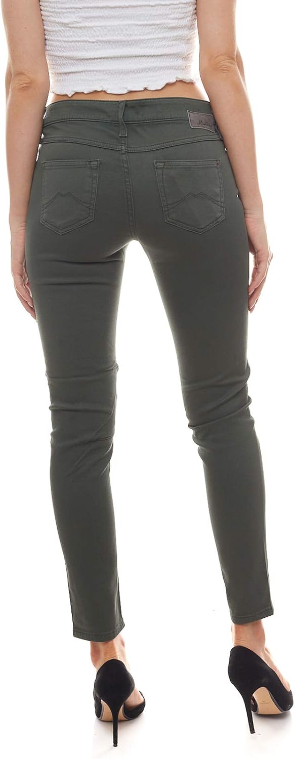 MUSTANG Damen Bermuda, Green (Castor Grey 4061)