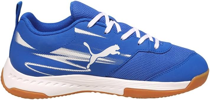 PUMA Unisex Kinder Varion Li JrIndoor Court Shoe 34 EU Puma Team Royal Puma White Gum, 34 EU Puma Te