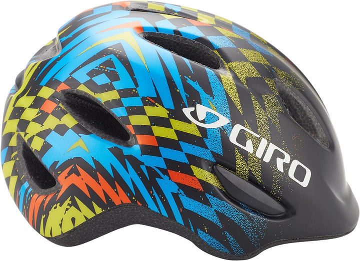 Giro Unisex-Youth Scamp MIPS S Matte Black Check Fade 22, S Matte Black Check Fade 22