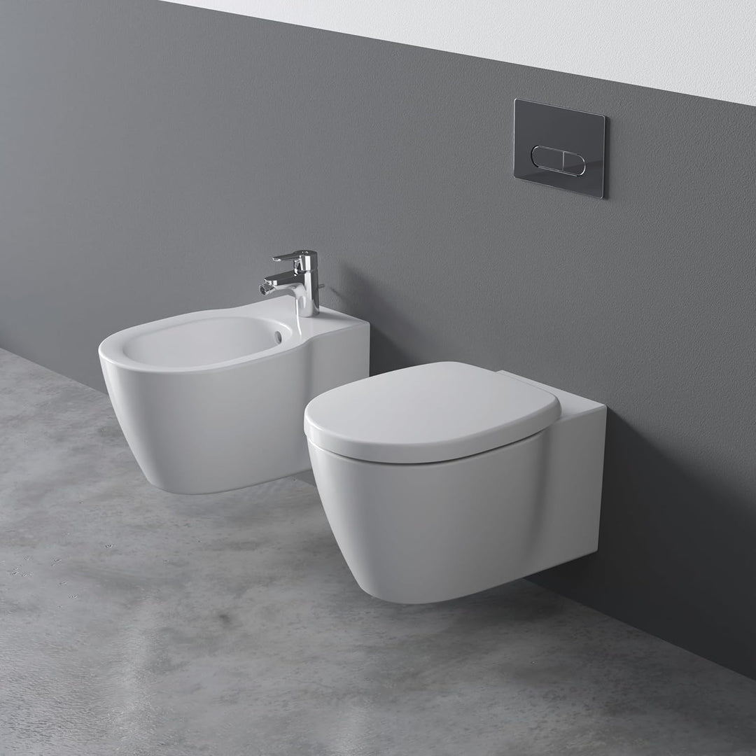Ideal Standard E712701 Connect WC-Sitz mit Softclosing Wrapover mit Softclosing, Wrapover mit Softcl