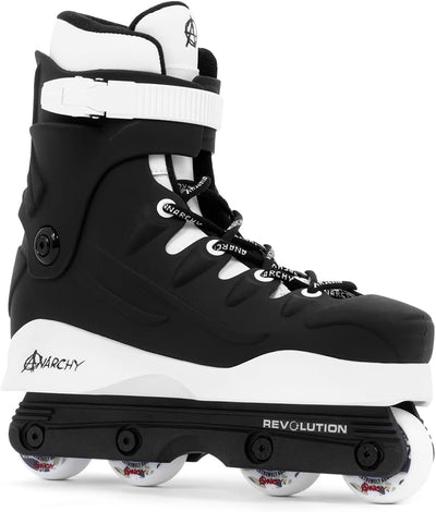 Anarchy Revolution II Aggressive Inline Skates Schwarz 46, Schwarz 46
