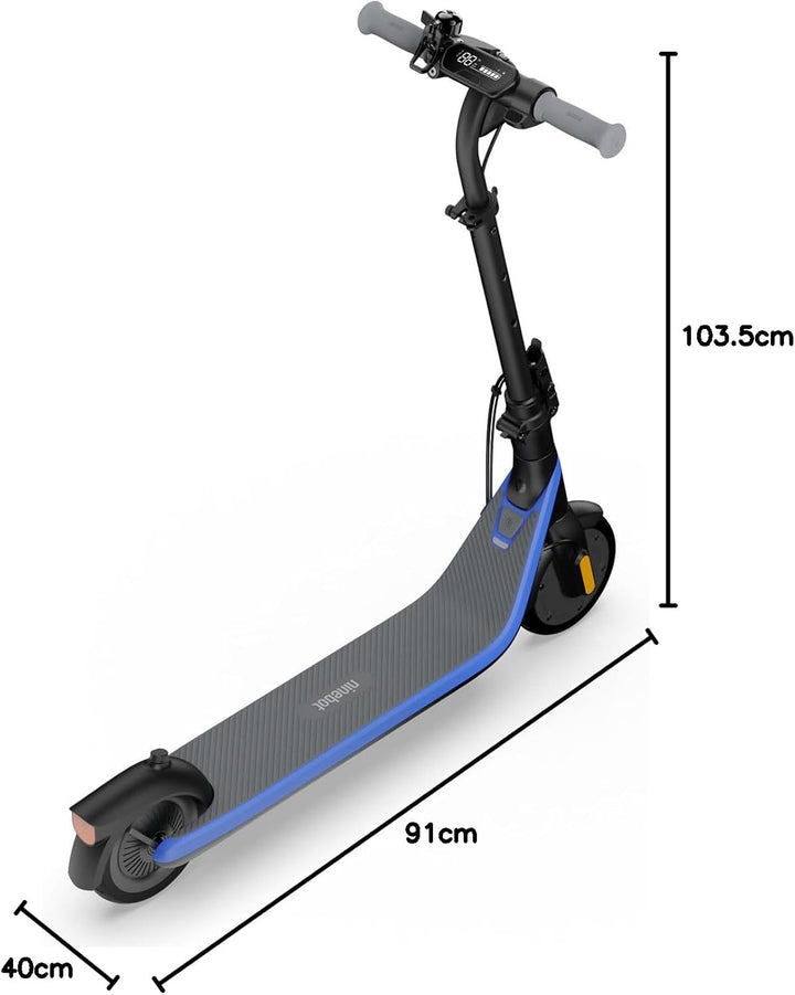 Segway-Ninebot, Elektrischer KickScooter, Modell C2 Pro E für Kinder und Jugendliche, 3 Fahrmodi mit
