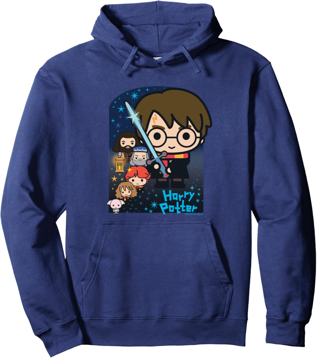 Harry Potter Chibi Harry Potter and Friends Pullover Hoodie