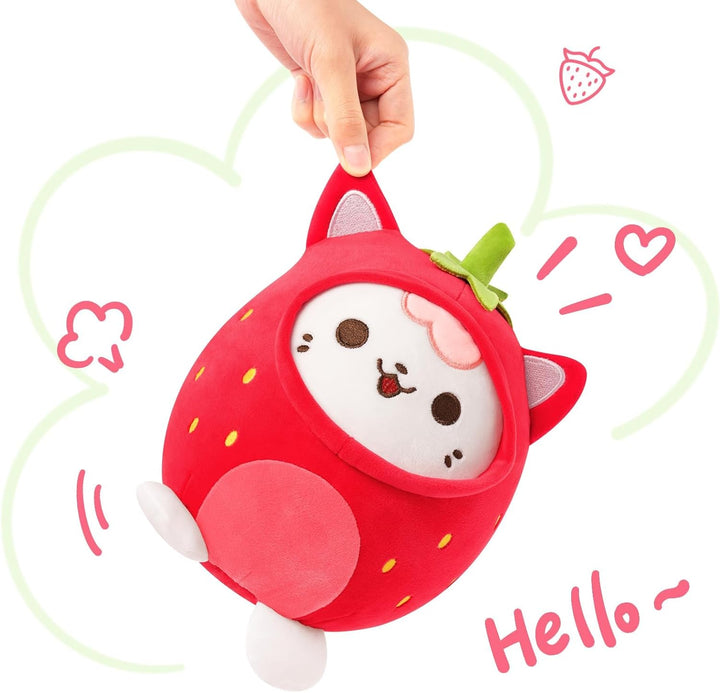 shownicer Plüschtier Katze Kuscheltier Stofftier Kawaii Katze Plüsch Kissen Spielzeug Kätzchen Plüsc