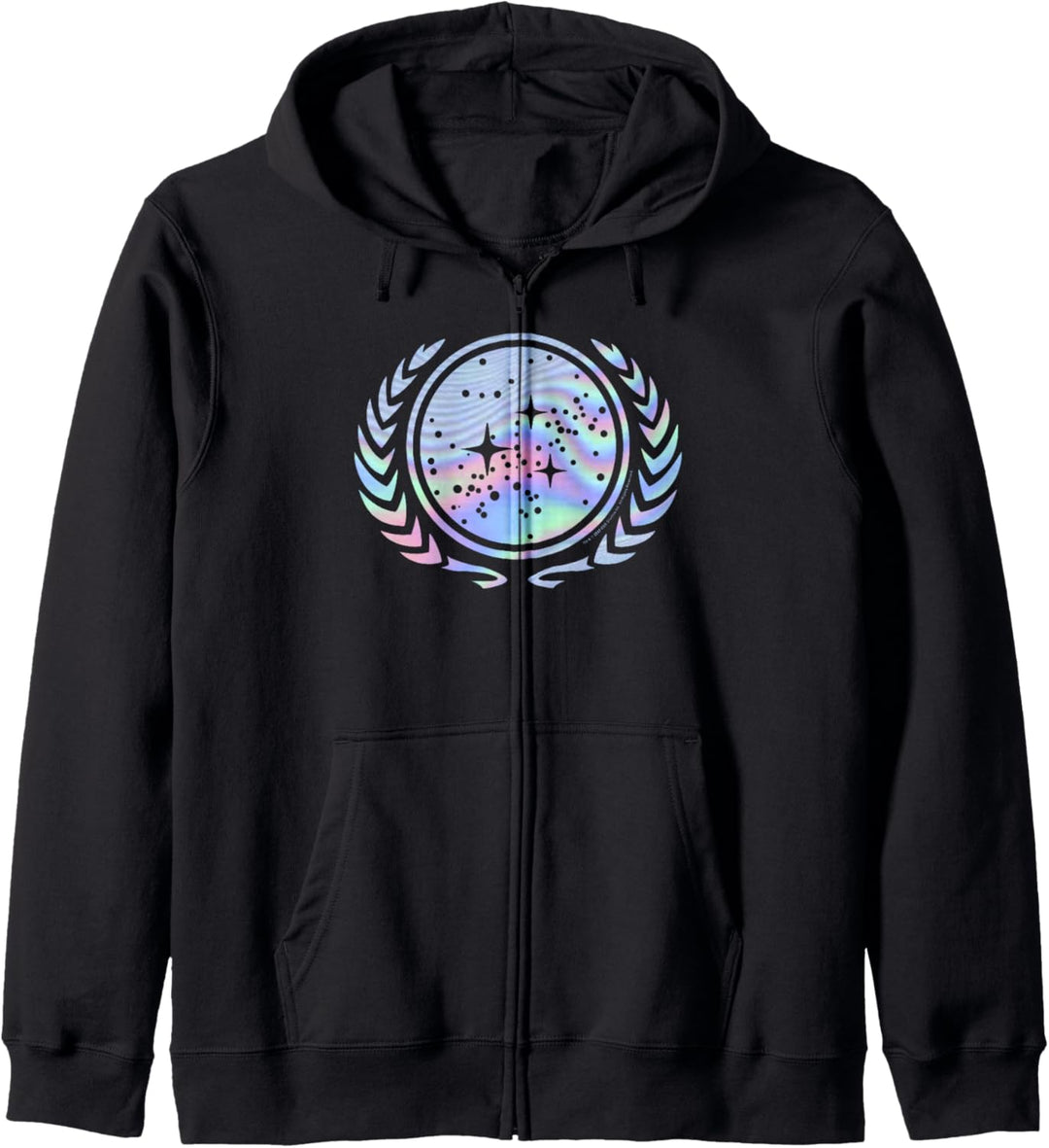 Star Trek Federation Holo Hologram Logo Kapuzenjacke