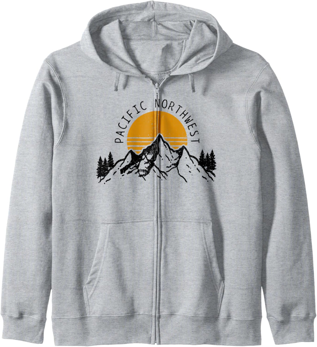 Pacific Northwest PNW Oregon Washington USA Amerika Souvenir Kapuzenjacke