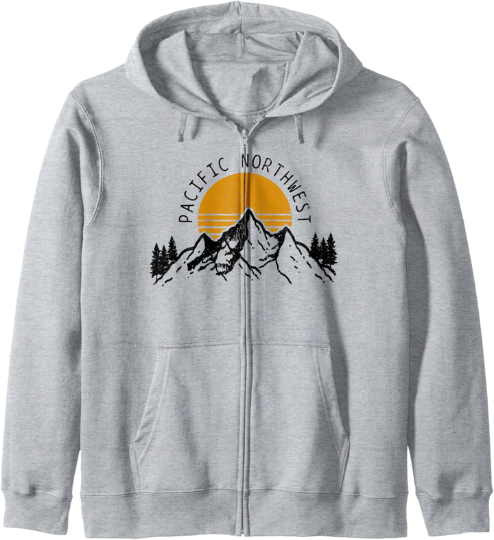 Pacific Northwest PNW Oregon Washington USA Amerika Souvenir Kapuzenjacke