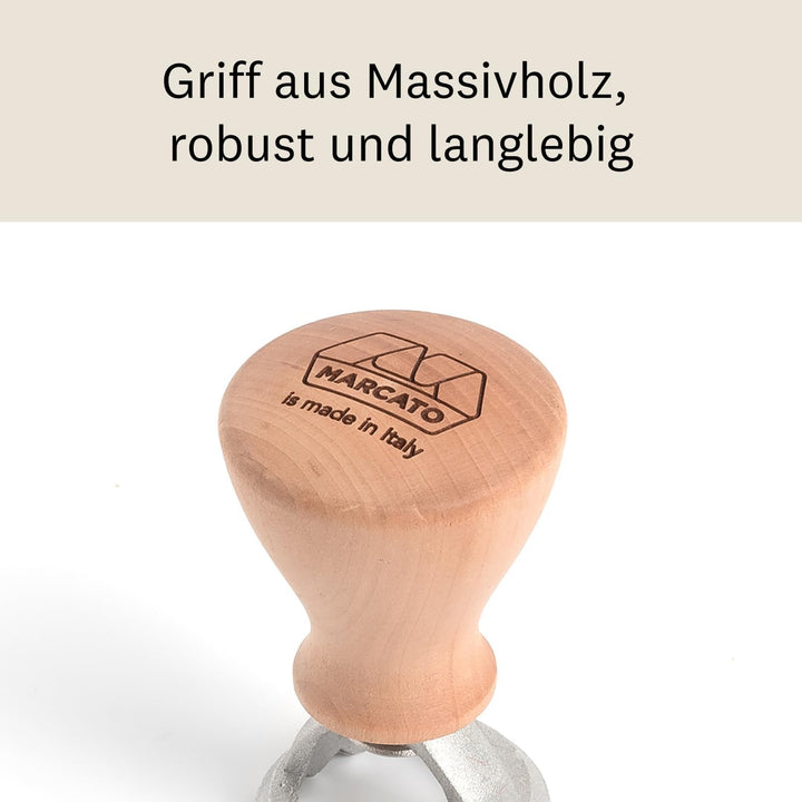 Marcato Ravioli- und Plätzchenausstecher, Ravioli-Macher, Plätzchenausstecher, Massivholz und Druckg