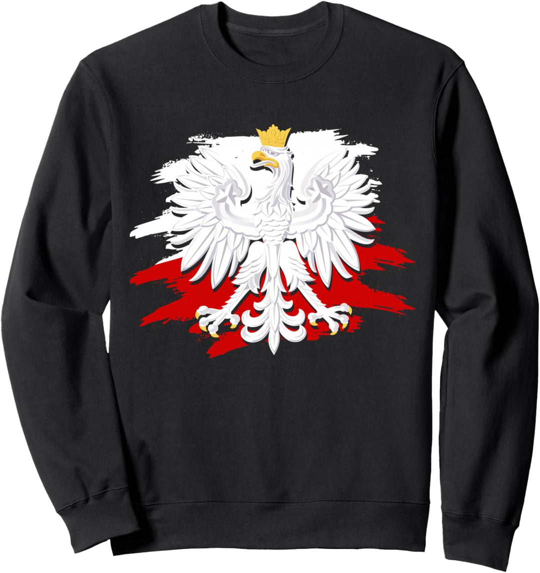 Polen Geschenk für Polnischen Poland Polska Krakau Herren Sweatshirt