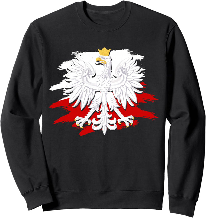 Polen Geschenk für Polnischen Poland Polska Krakau Herren Sweatshirt