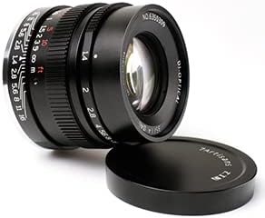 7artisans 35 mm F1.4 Mark Ⅱ Full Frame Manual Focus Prime Objektiv Grosse Blende Kompatibel mit Niko
