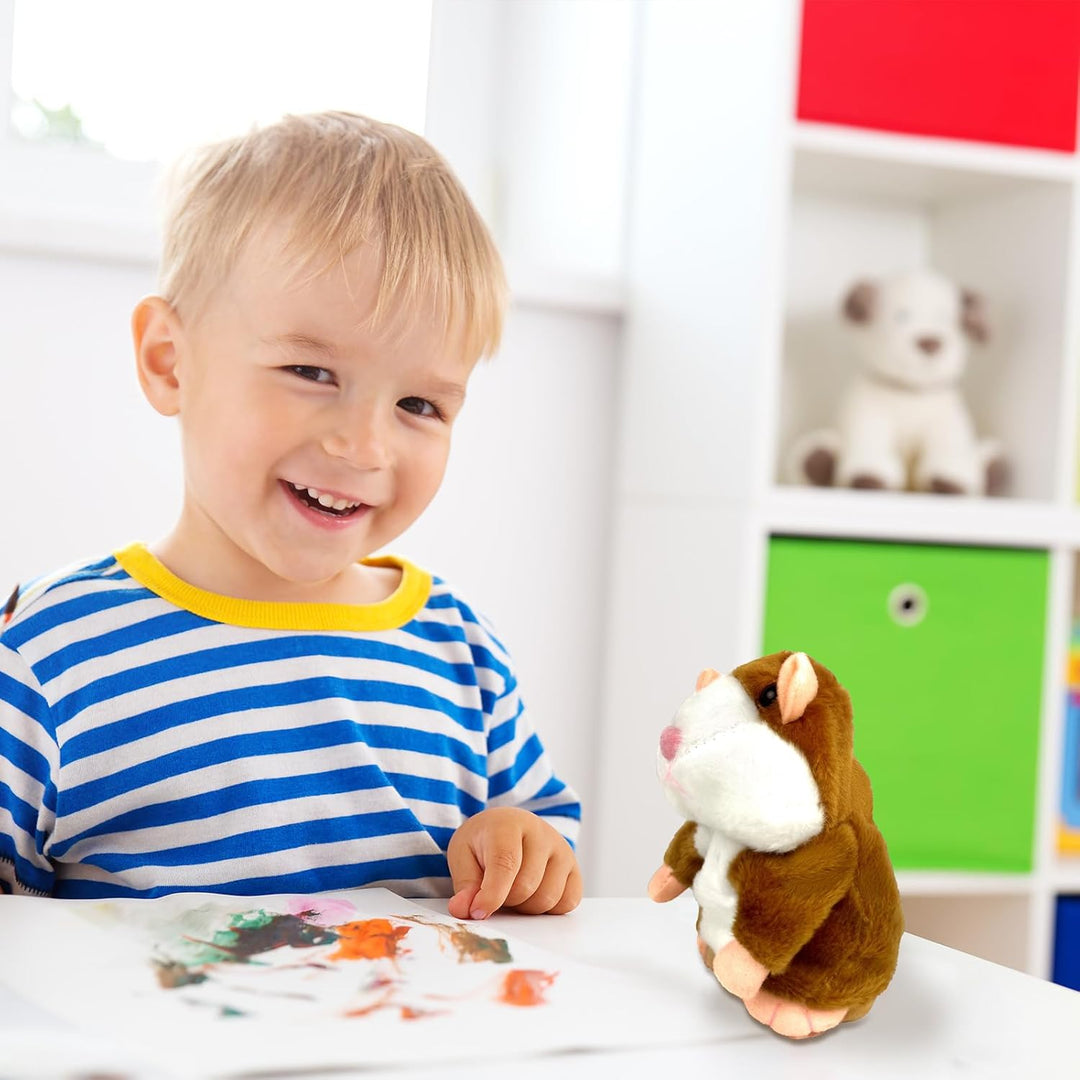 himmel Hamster Spielzeug,Sprechendes und Wiederholendes Lustiges Kinder Stofftier,Plüsch Elektrische