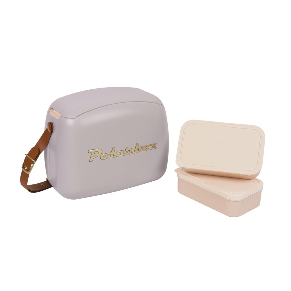 Kreher Kühltasche mit Brotdose, Kühlbare Lunchbox, Passive Kühlbox für Lebensmittel, Medikamente, Mi