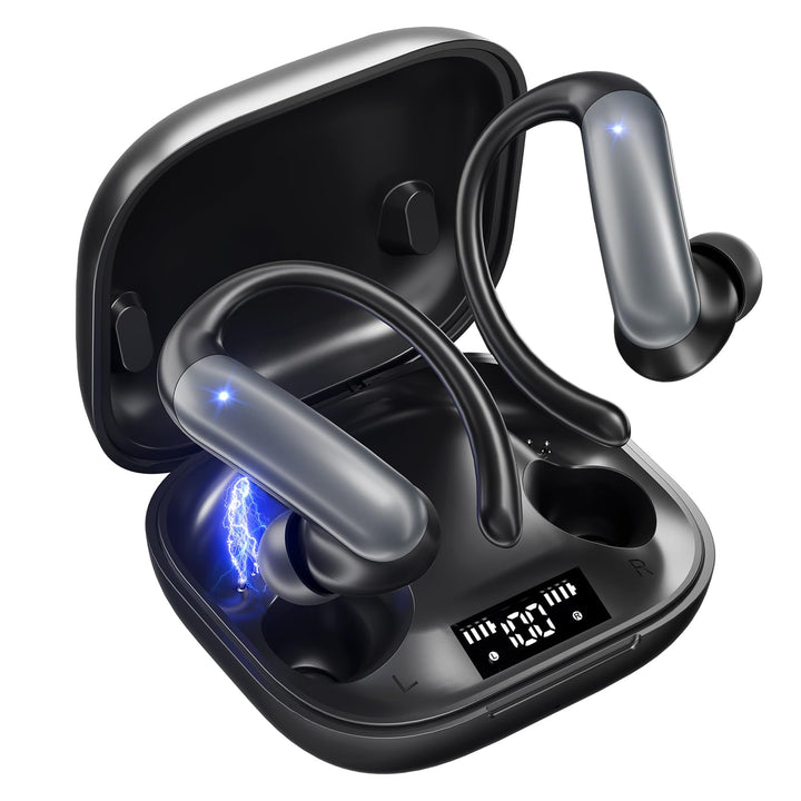Kopfhörer Kabellos Bluetooth 6.0 in Ear Kopfhörer Sport 32Std 3D-Stereo Tiefer Bass Earpods mit Vers