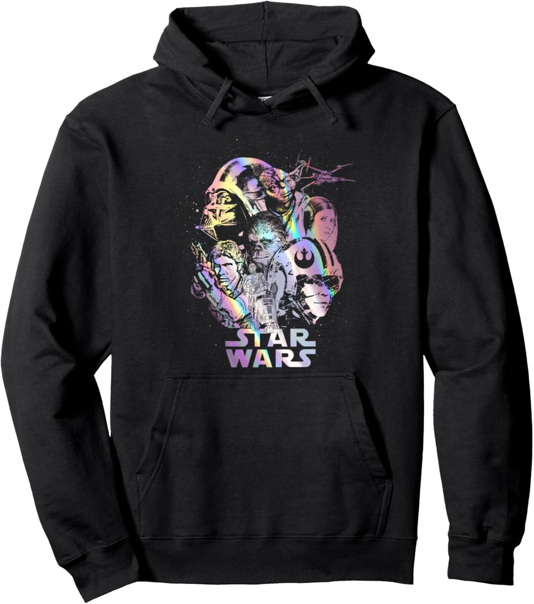 Star Wars Rebel Heroes Darth Vader Glimmer Pullover Hoodie