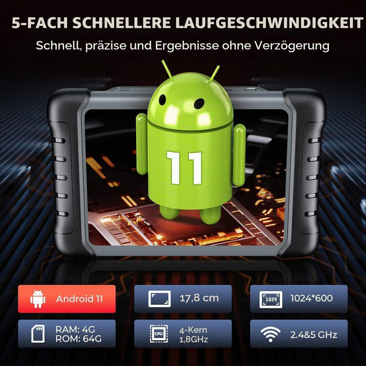 Autel MaxiCOM MK808S 2023 OBD2 Diagnosegerät mit Allen System &amp; Servicefunktionen inkl. Ölrückstellu