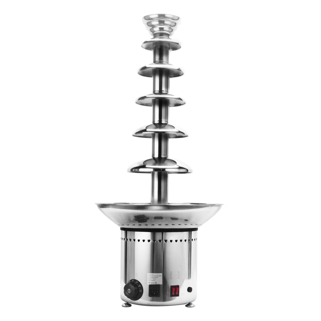 Schokoladenbrunnen - 300 Watt - 6 Etagen - Füllmenge: 8 kg - Höhe: 840mm