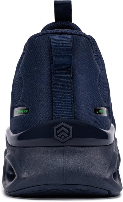 LARNMERN Sicherheitsschuhe Damen Arbeitsschuhe Leicht Stahlkappe Arbeitsturnschuhe Anti-Smashing Beq