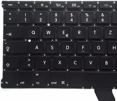 Pardarsey Laptop Tastatur Notebook Keyboard Ersatz Austausch Deutsch QWERTZ DE Kompatibel Für MacBoo