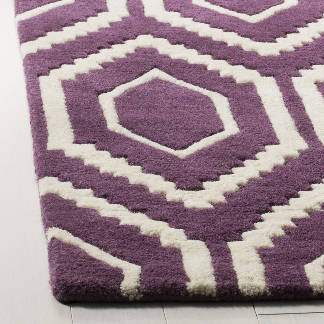 SAFAVIEH Zeitgenössische Teppich für Wohnzimmer, Esszimmer, Schlafzimmer - Chatham Collection, Kurze