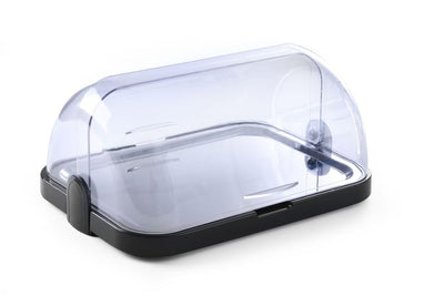 HENDI Buffet-Vitrine, gekühlt, mit 2 Kühlakkus, ABS Kunststoff Gehäuse, Edelstahl Serviertablett, Ro