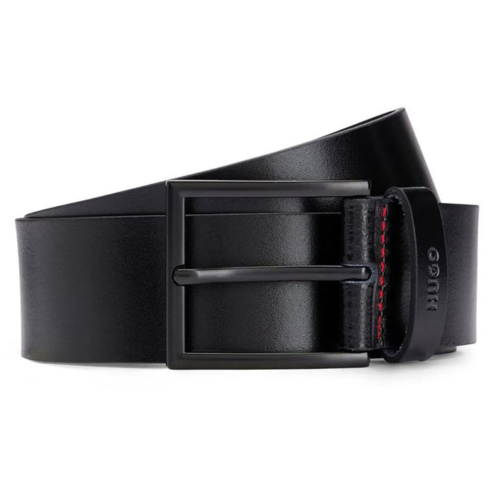 HUGO Herren Belt, Black1