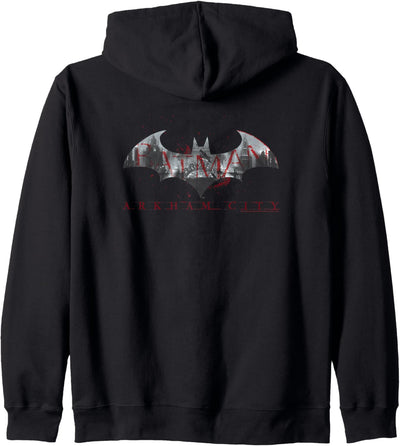 Batman: Arkham City Bat Fill Kapuzenjacke