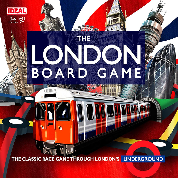 IDEAL, The London Board Game: The Classic Race Game Through London's Underground!, Classic Board Gam