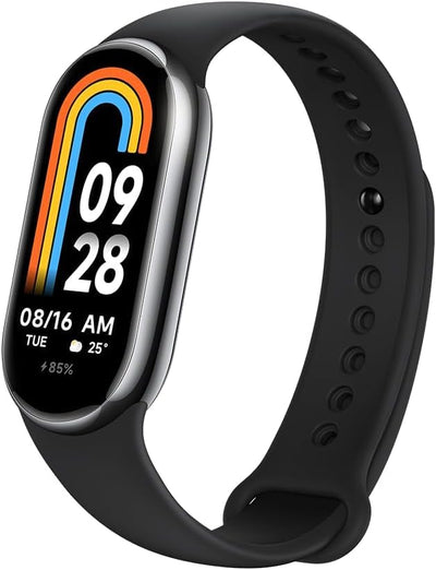 Xiaomi Smart Band 8 Fitness Tracker, 1.62 Inch AMOLED Display, 16 Days Battery Life, 5ATM, SpO2 Trac