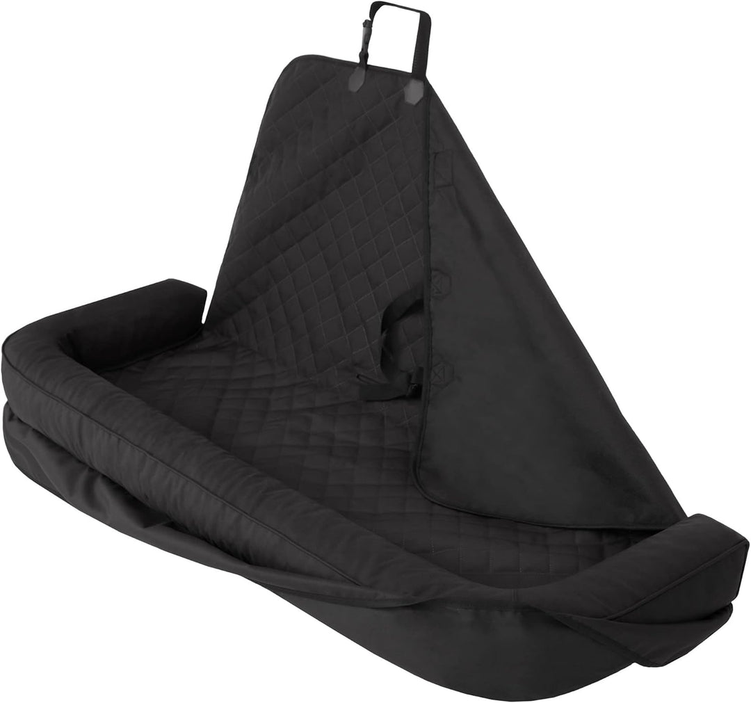 PillowPrim Hundeautositz, Hundedecke Auto rückbank, Transportbox Katze, Hundebox, Hundekorb, Hundege