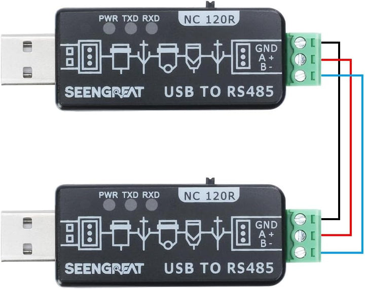USB to RS485 Converter, Industrial RS485 to USB Converter with Onboard Original FT232RL and SP485EEN