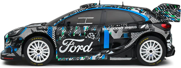 Solido Modellauto Massstab 1:18 Ford Puma WRC schwarz