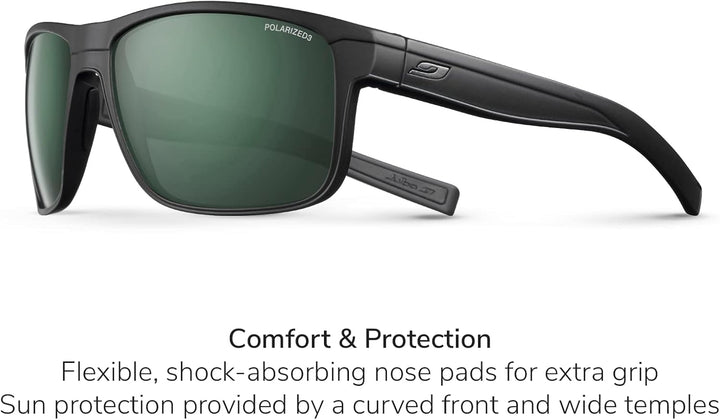 Julbo Herren Abtrünniger Sonnenbrille, Mattes schwarz, Einheitsgrösse