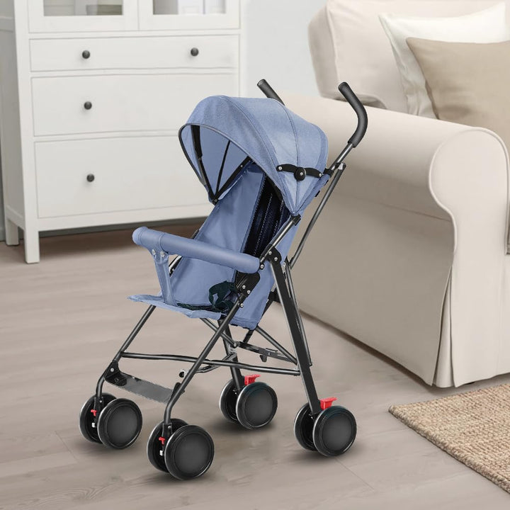 Buggy, Kinderbuggy, Kinderwagen Zusammenklappbar, Reise-Kinderwagen mit Wattepads und Moskitonetzen
